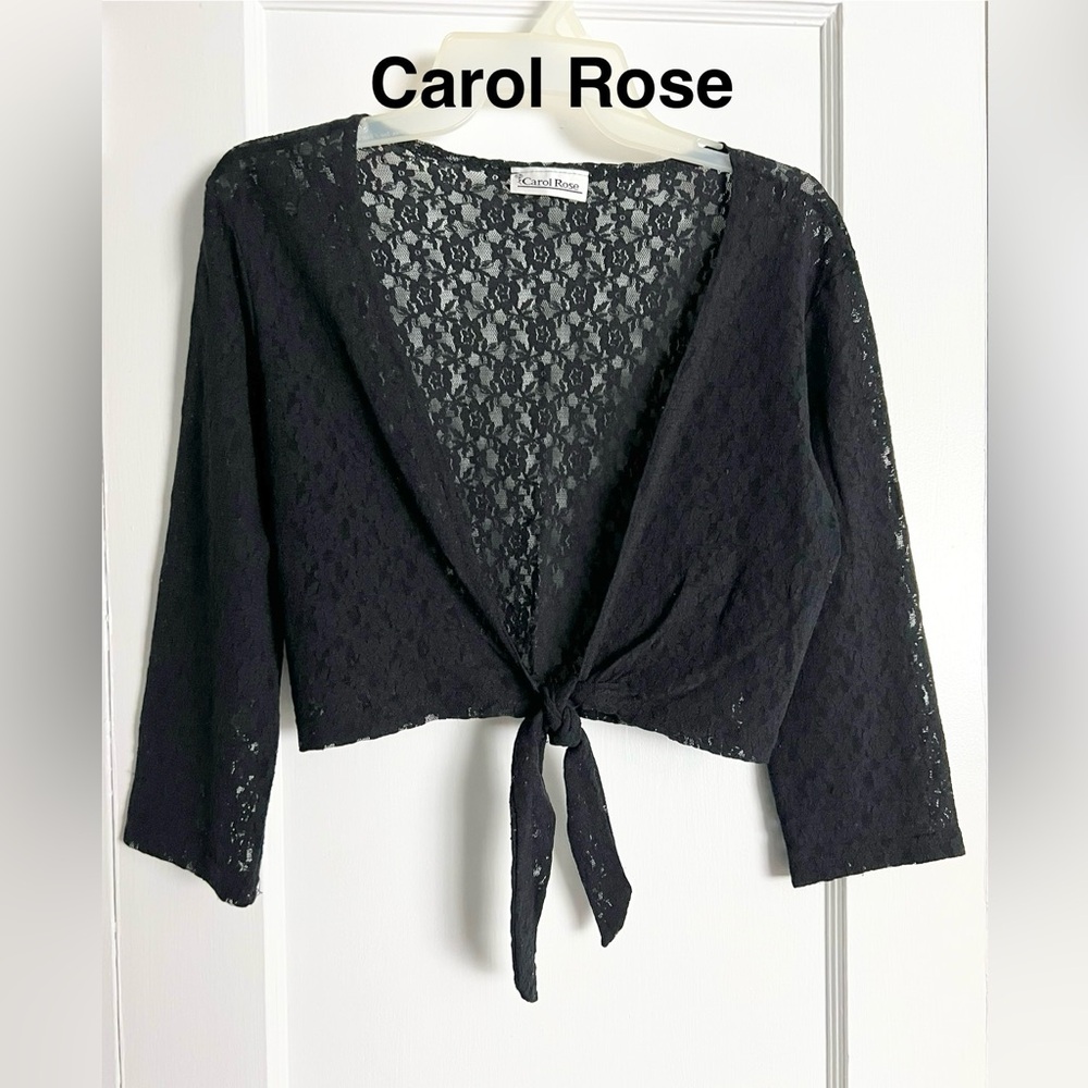 Carol Rose Lace Cardigan Size M